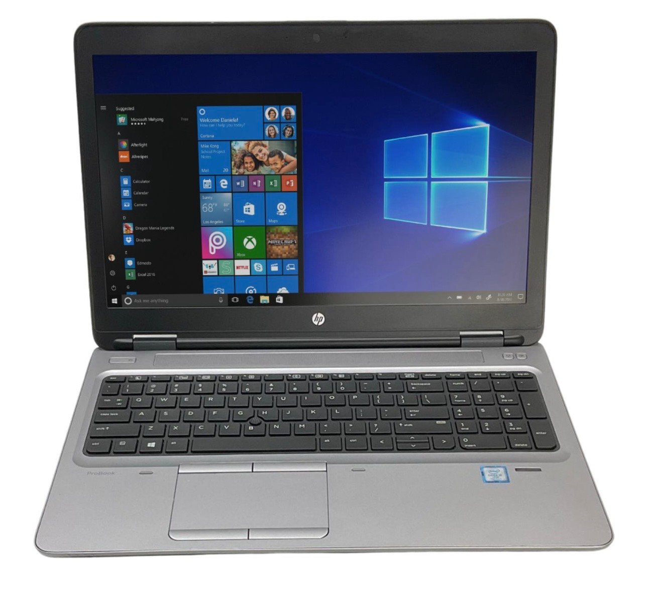 HP ProBook 650 G2- I5-6300U- 8GB Ram DDR4- 256GB SSD M.2- Intel HD Graphics 520