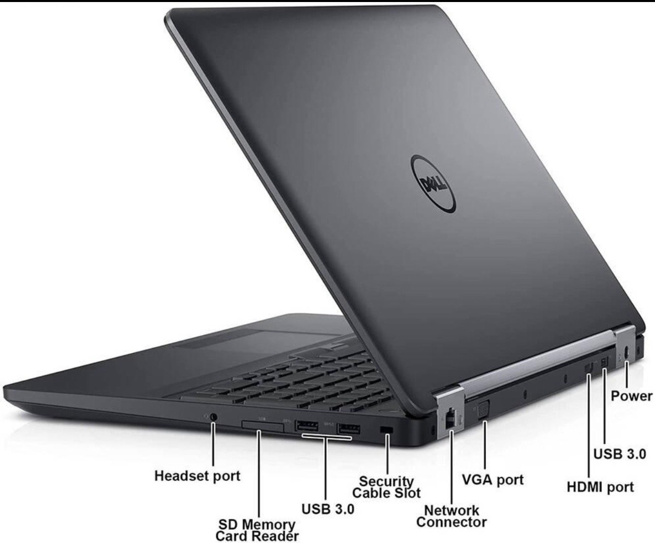 Dell Latitude 5570 Intel® Core™ i5 (6th Generation) Intel® HD Graphics 520 8GB DDR4 RAM 256GB SSD - Image 3