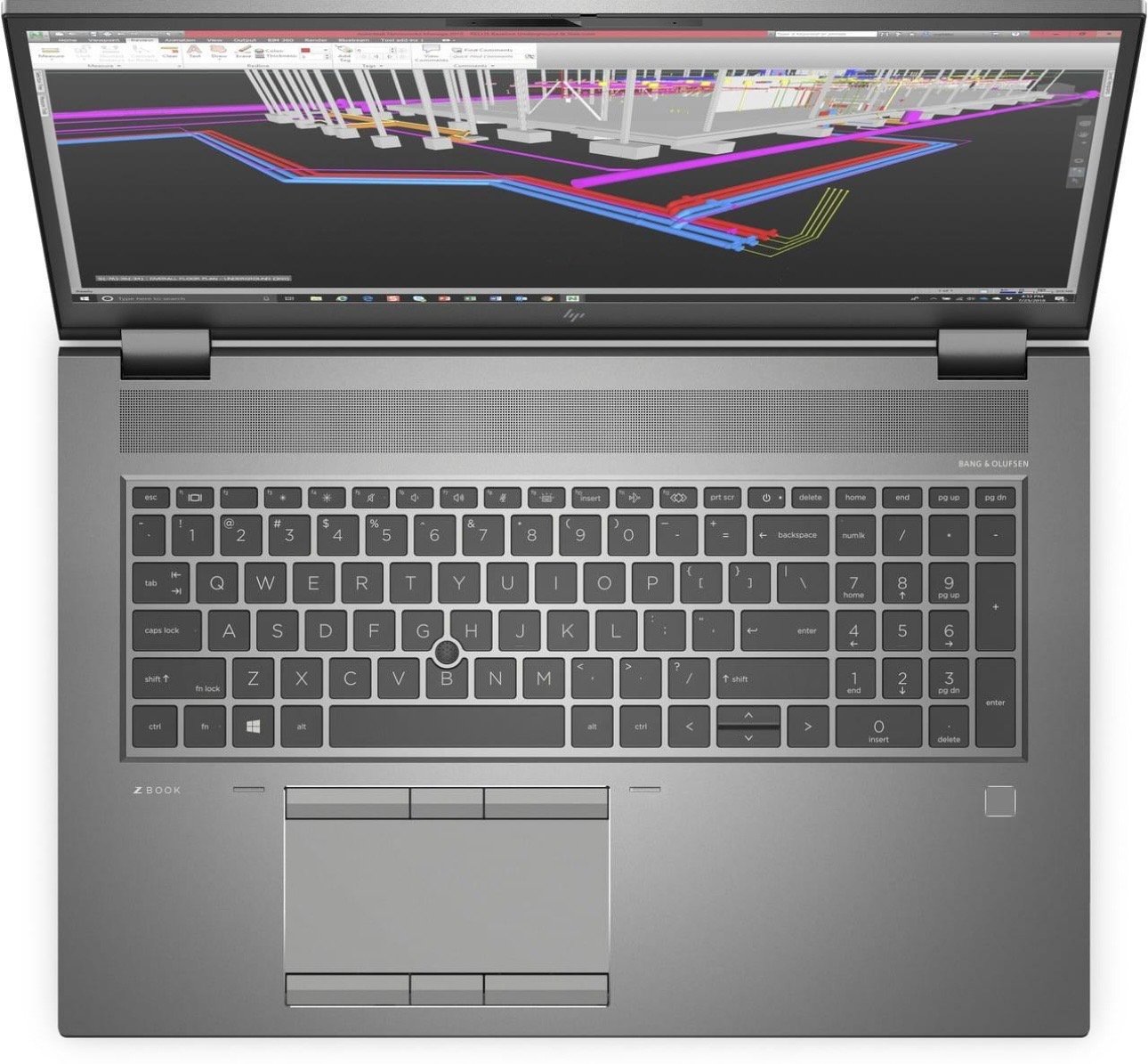 HP ZBook Fury 17 G7 Intel Core i7 10th Gen | 32GB RAM | 512GB SSD | NVIDIA RTX A4000 8GB - Image 3